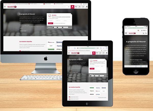 Heuver New Italian webshop