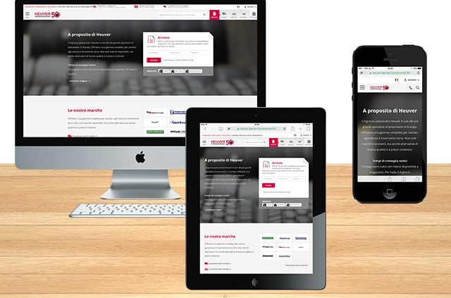 Heuver New Italian webshop