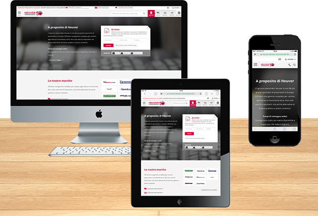 Heuver New Italian webshop