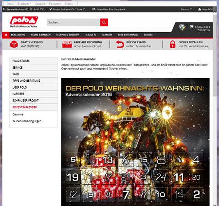Polo Adventskalender