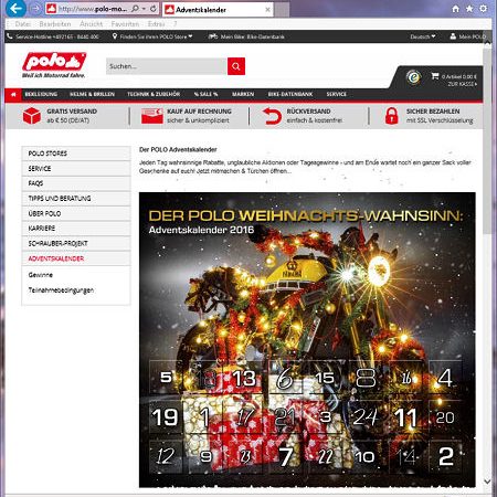 Polo Adventskalender