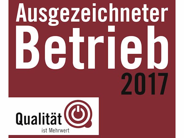 Ausgezeichneter Betrieb klein