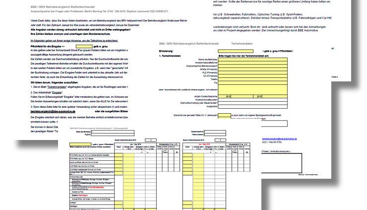 BRV Betriebsvergleichabfrage 2016