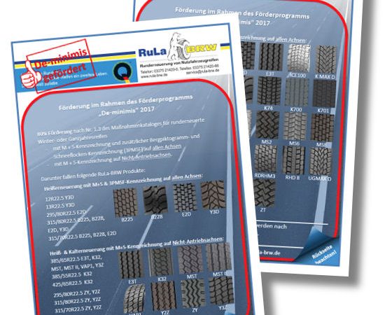 Berliner Reifenwerk De minimis Profilübersicht