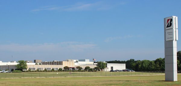 Bridgestone Fabrik Wilson County North Carolina USA tb