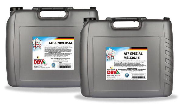 DBV zwei neue Automatikgetriebeöle im Onlineshop
