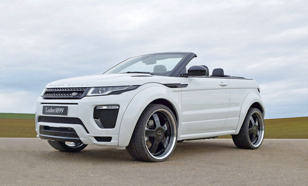 RangeRover Evoque Cabrio auf