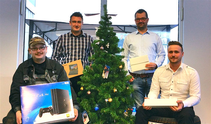 Secura ehrt verdiente Mitarbeiter