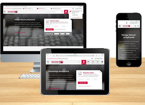 Heuver Finnish webshop