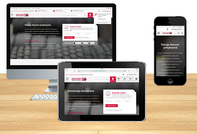 Heuver Finnish webshop