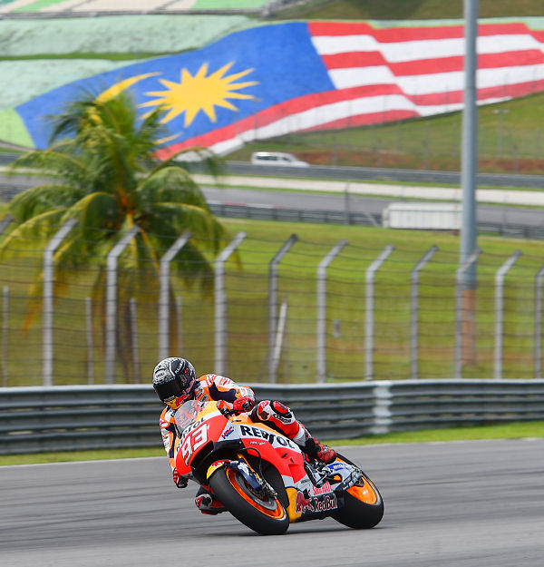 Michelin MotoGP Reifentests Sepang