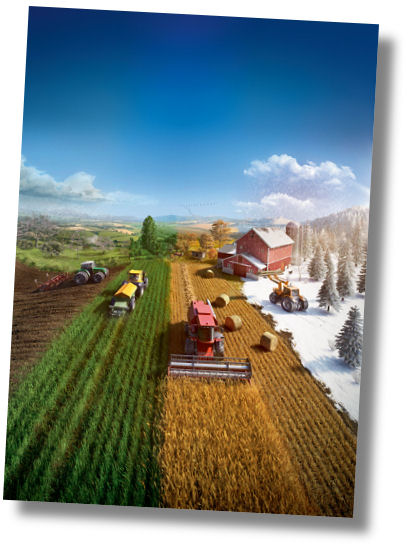 Mitas Werbekampagne Landwirtschaftsreifen