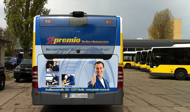 Premio Secura und Berliner Busgesellschaft Hartmann