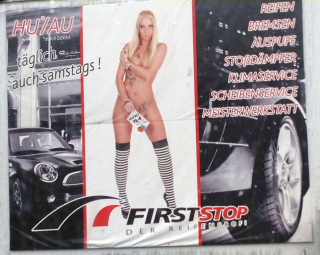 Werberat rügt sexistischen First Stop Partner