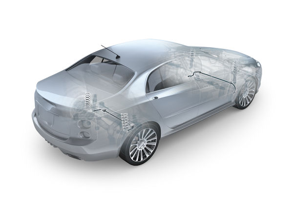 thyssenkrupp graphic car model klein
