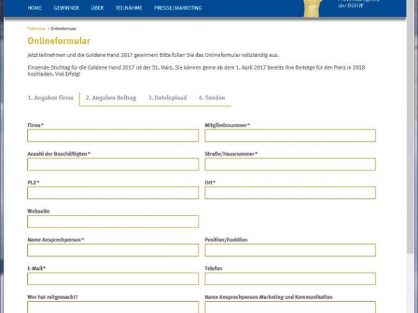 BGHW Präventionspreis