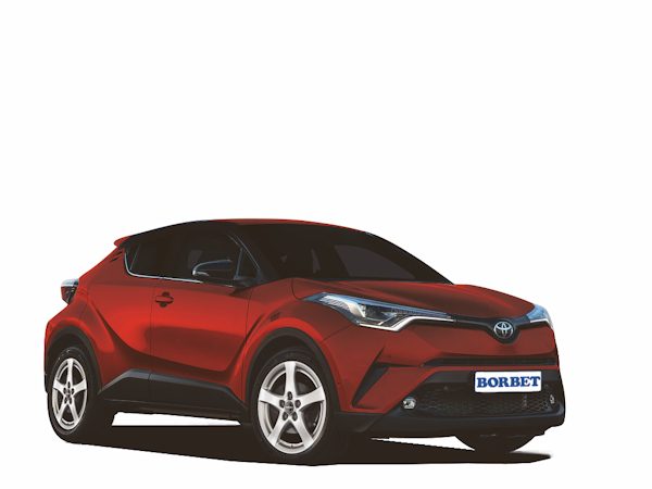 BORBET F bs Toyota C HR klein