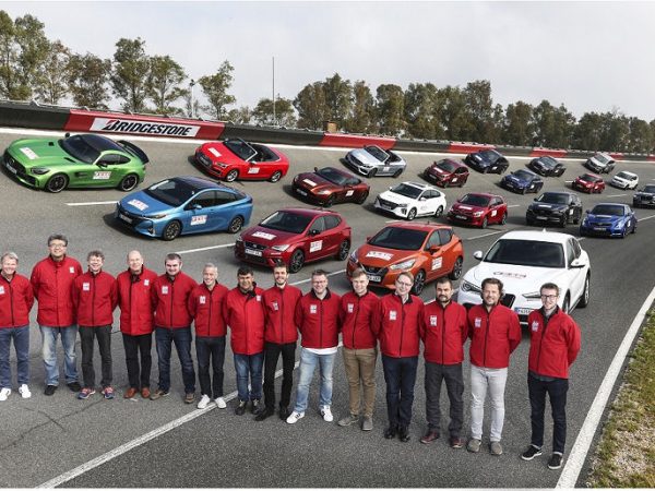 Bridgestone Test the Best Gastgeber für AutoBild Gruppe