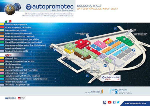 Autopromotec Mappa klein