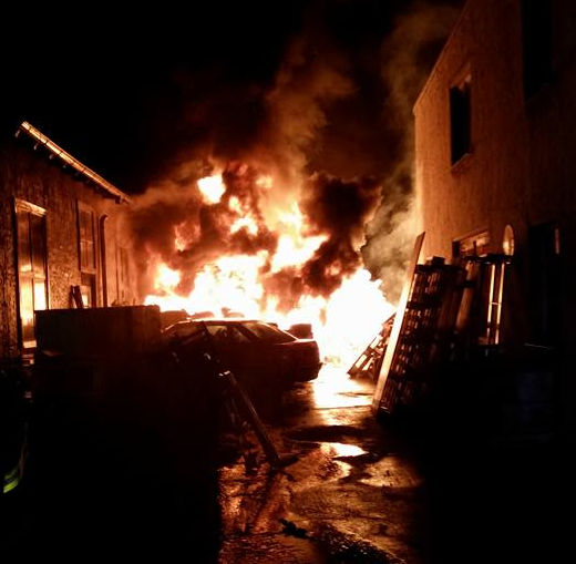 Brand Autowerkstatt