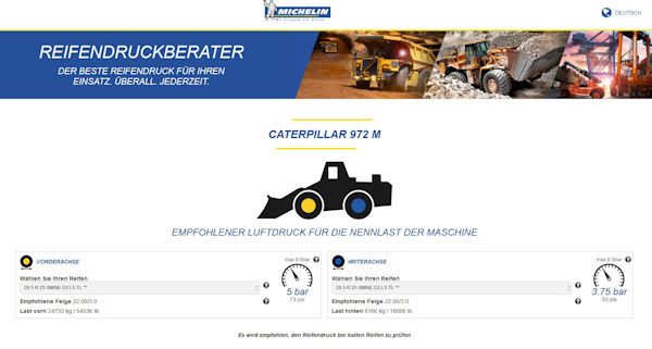 Michelin Reifendruckberater klein