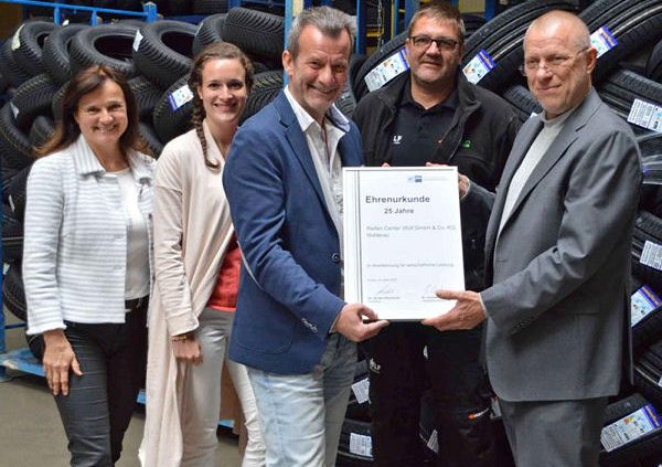 Reifen Center Wolf 25 Jähriges