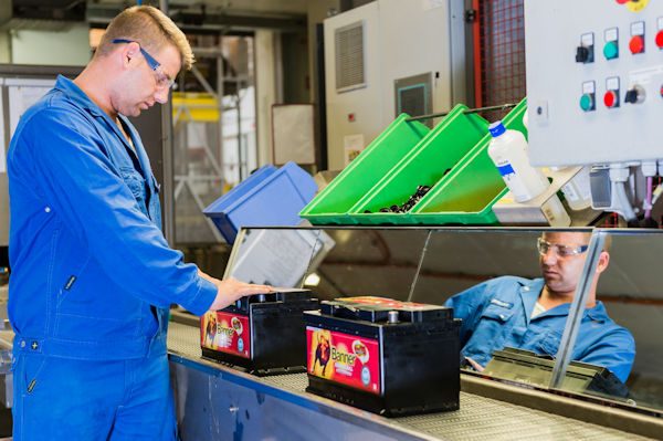 Banner Batterien klein