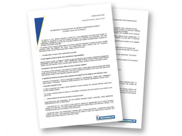 Michelin Restrukturierung tb