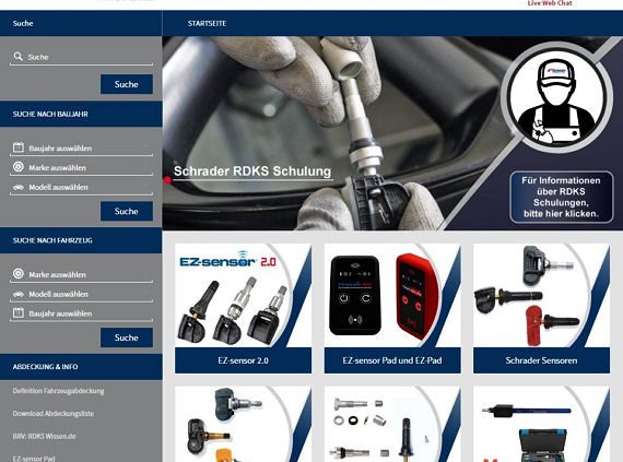 Schrader TPMS Euroshop