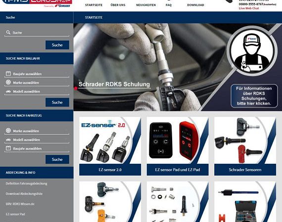 Schrader TPMS Euroshop