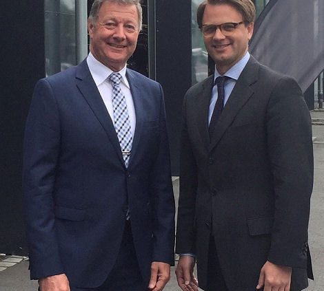 Sommerfeldt Frank links und Mühlhäuser Christian