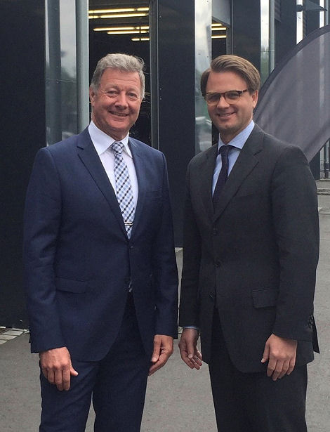 Sommerfeldt Frank links und Mühlhäuser Christian