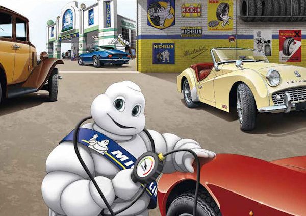 MICHELIN Oldtimer Broschuere klein