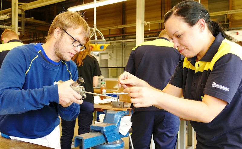 Ausbildungswerkstatt Michelin in Homburg tb