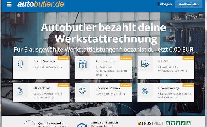 Autobutler Kostenloskampagne