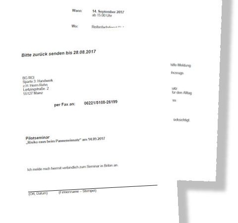 BRV BGRCI Pilotseminar Pannenschutz