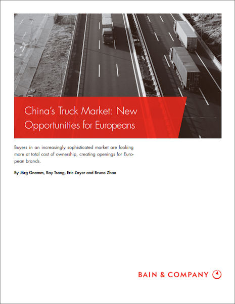 China Lkw Markt Bain tb