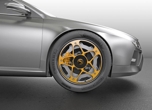 Continental neue Rad Bremsen klein
