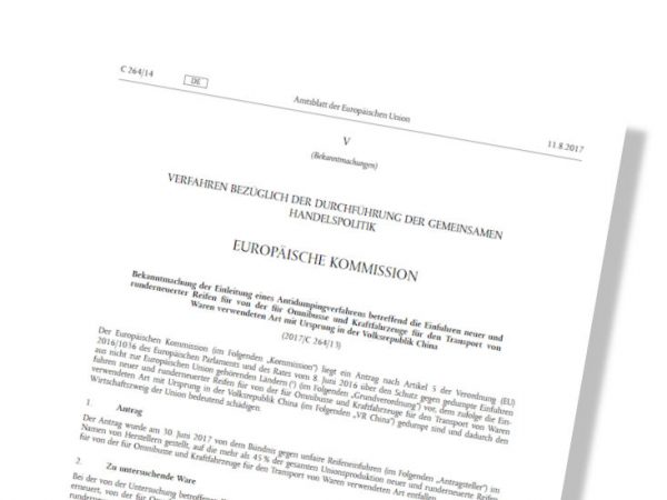 EU Antidumpingverfahren