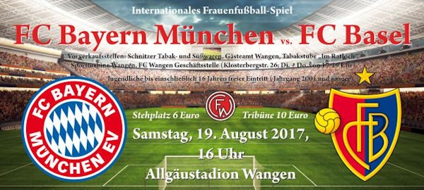 FC Bayern München vs FC Basel Frauen in Wangen 002