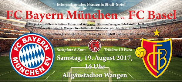 FC Bayern München vs FC Basel Frauen in Wangen 002