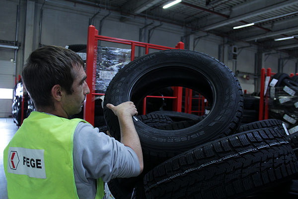 Fiege Zusammenarbeit mit Nokian