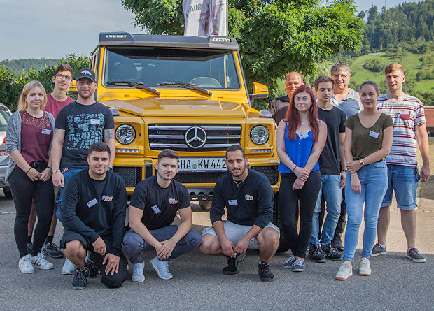 KW Automotive Ausbildungsbeginn 2017