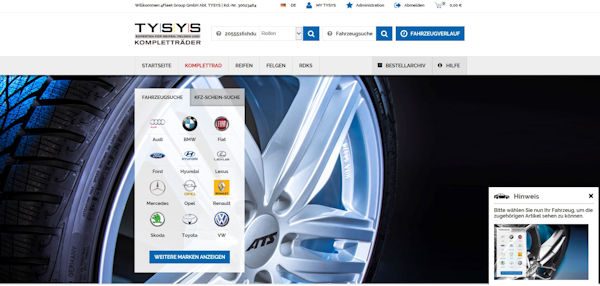 TYSYS Webshop 2017 klein