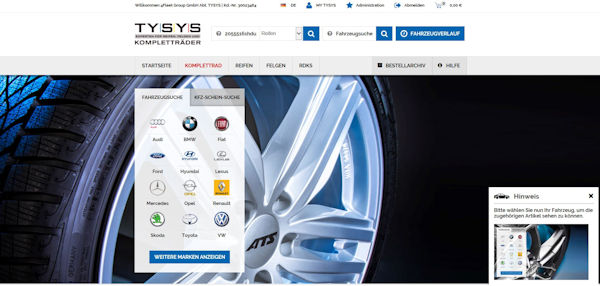 TYSYS Webshop 2017 klein