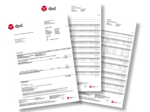 DPD Rechnungen tb