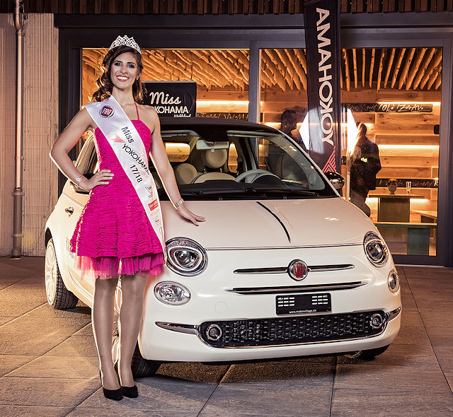 Yokohama neue Miss mit Dienstwagen