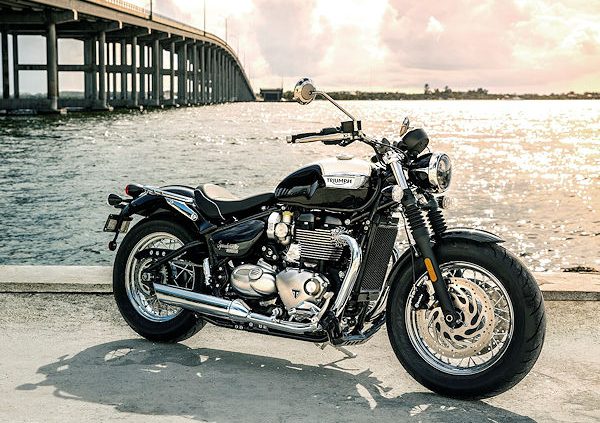 Avon OE bei Triumph Bonneville Speedmaster
