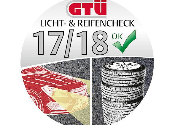 GTÜ Licht und Reifencheck sowie Mängelstatistik