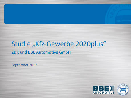 Studie Kfz Gewerbe